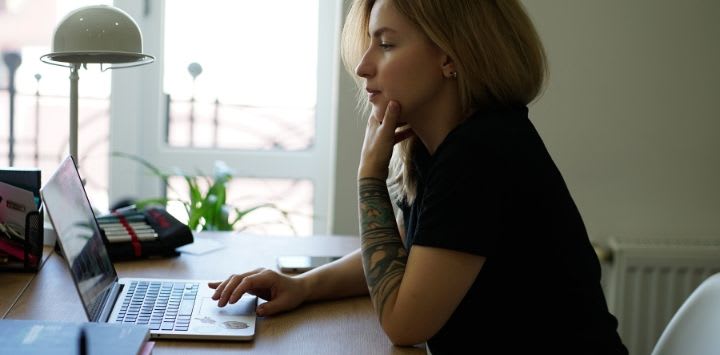 Online werk betekend ook hard werken